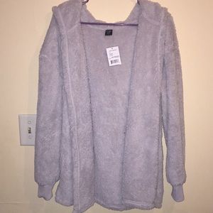 Gold crush light grey sweater